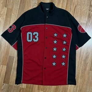 Oversize XL NYC Sports Philadelphia 03 Basketball‎ Jersey Red Black Phila Stars